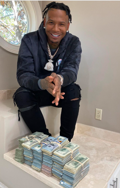Moneybagg Yo is living a lavish and luxurious life with his family.